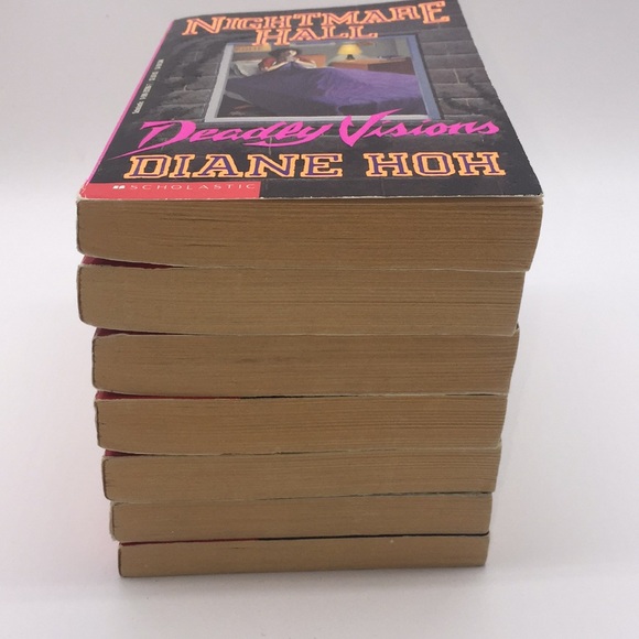 Nightmare Hall 7 Book Lot Diane Hoh Vintage Young Adult Fiction Thriller Horror - Picture 10 of 13